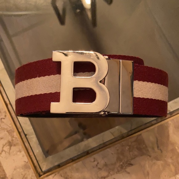 brown bally belt